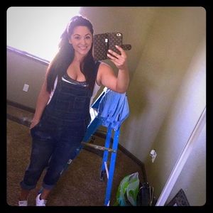 Free People Jean Overalls